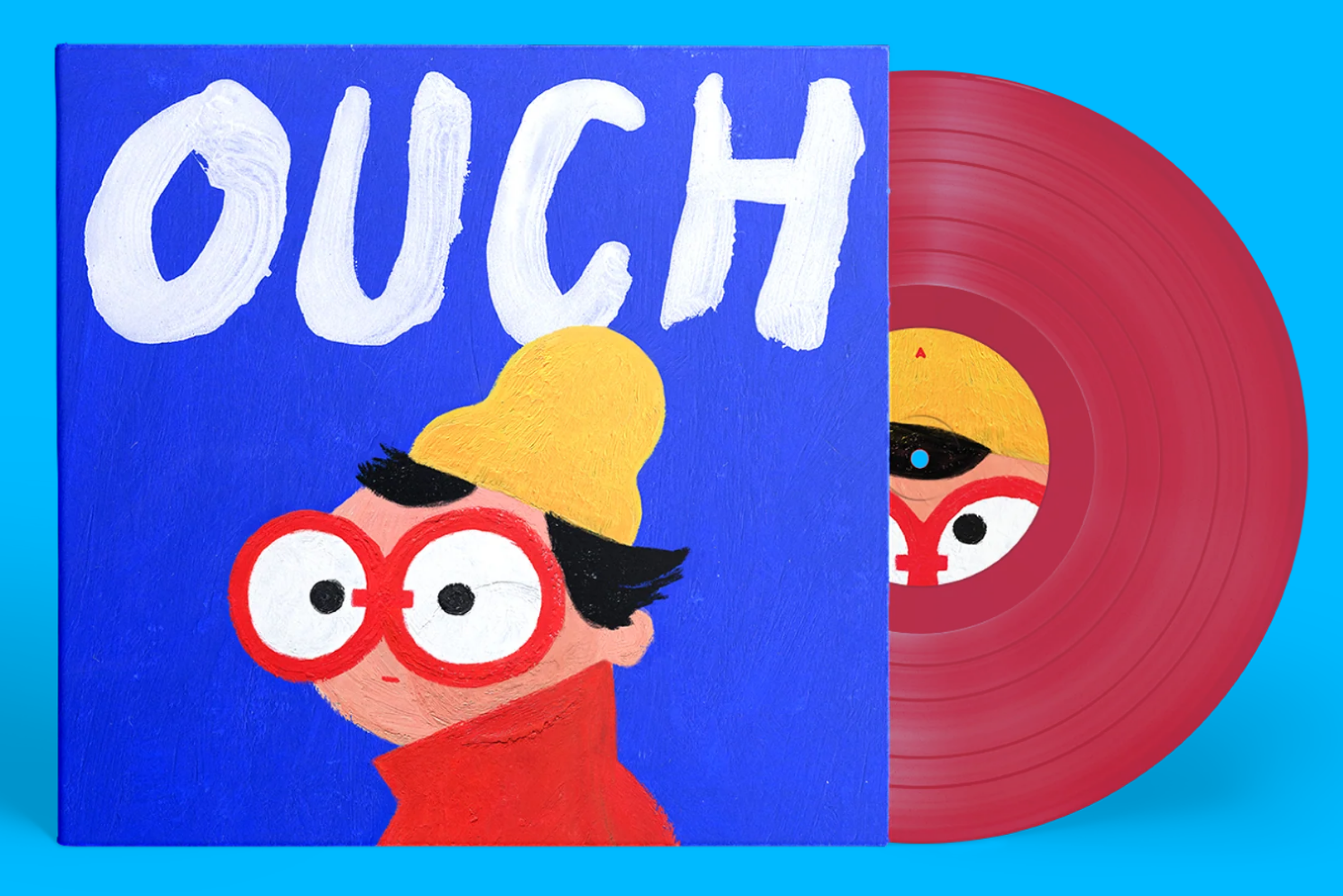 Honne vinyl record - Ouch (Red Vinyl) - buy at Quals