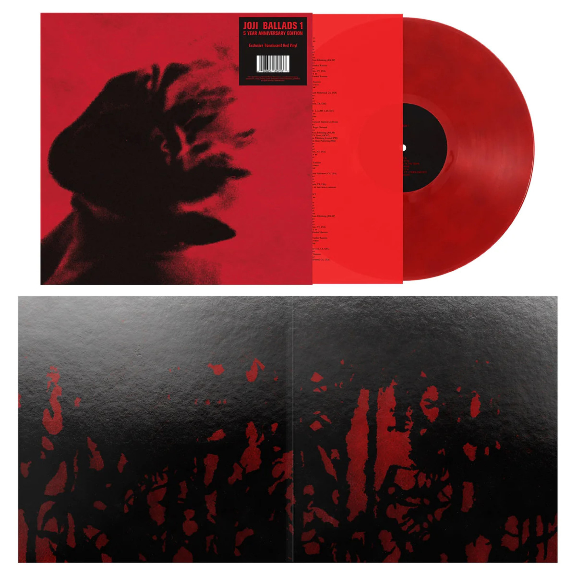 Joji vinyl record - Ballads (Red Vinyl) - buy at Quals