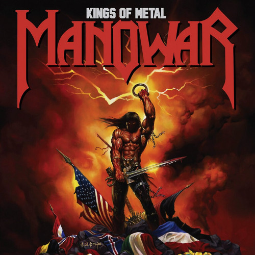 Manowar Kings Of Metal (Blue Vinyl)
