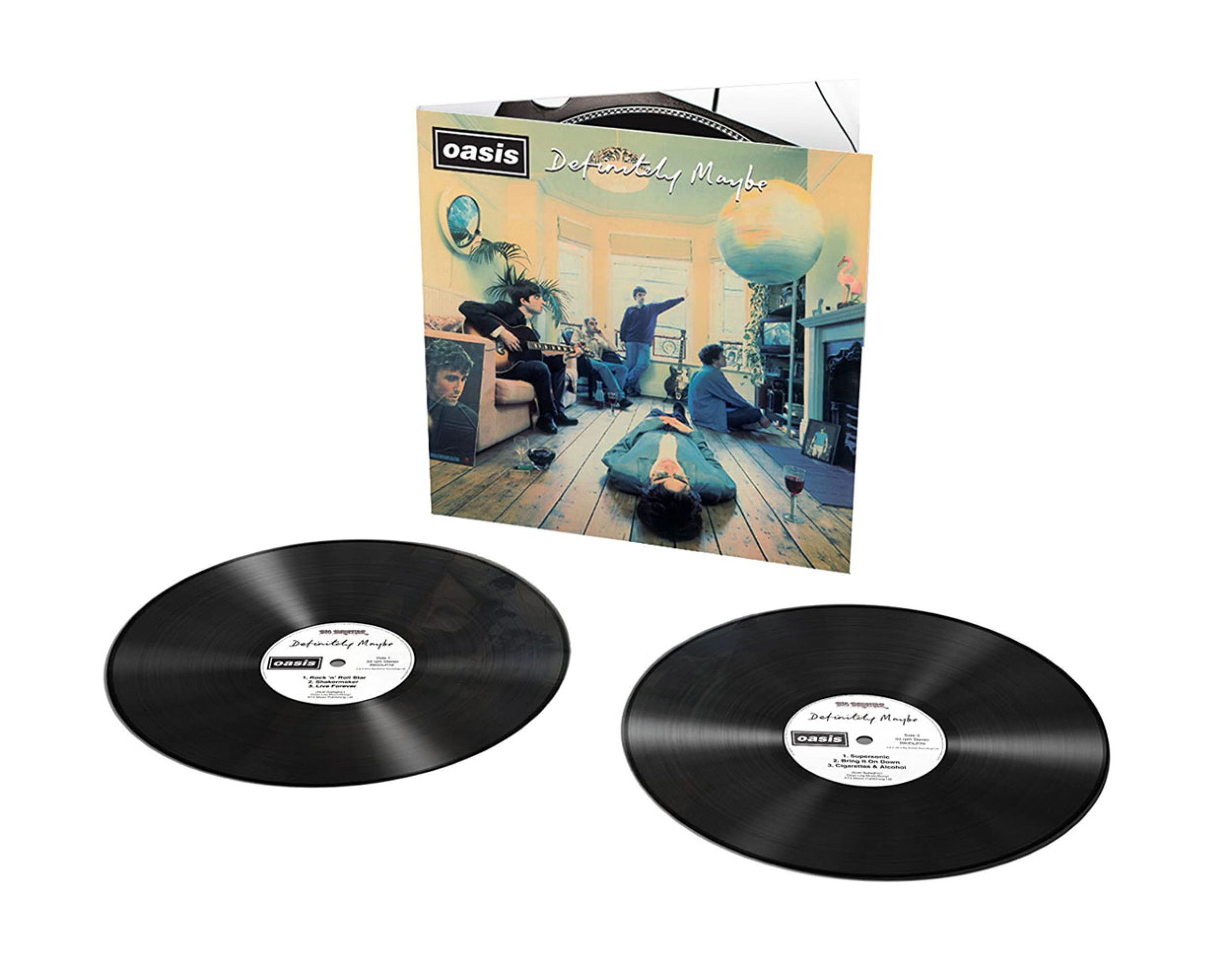 Виниловая пластинка Oasis - Definitely Maybe - купить в Quals
