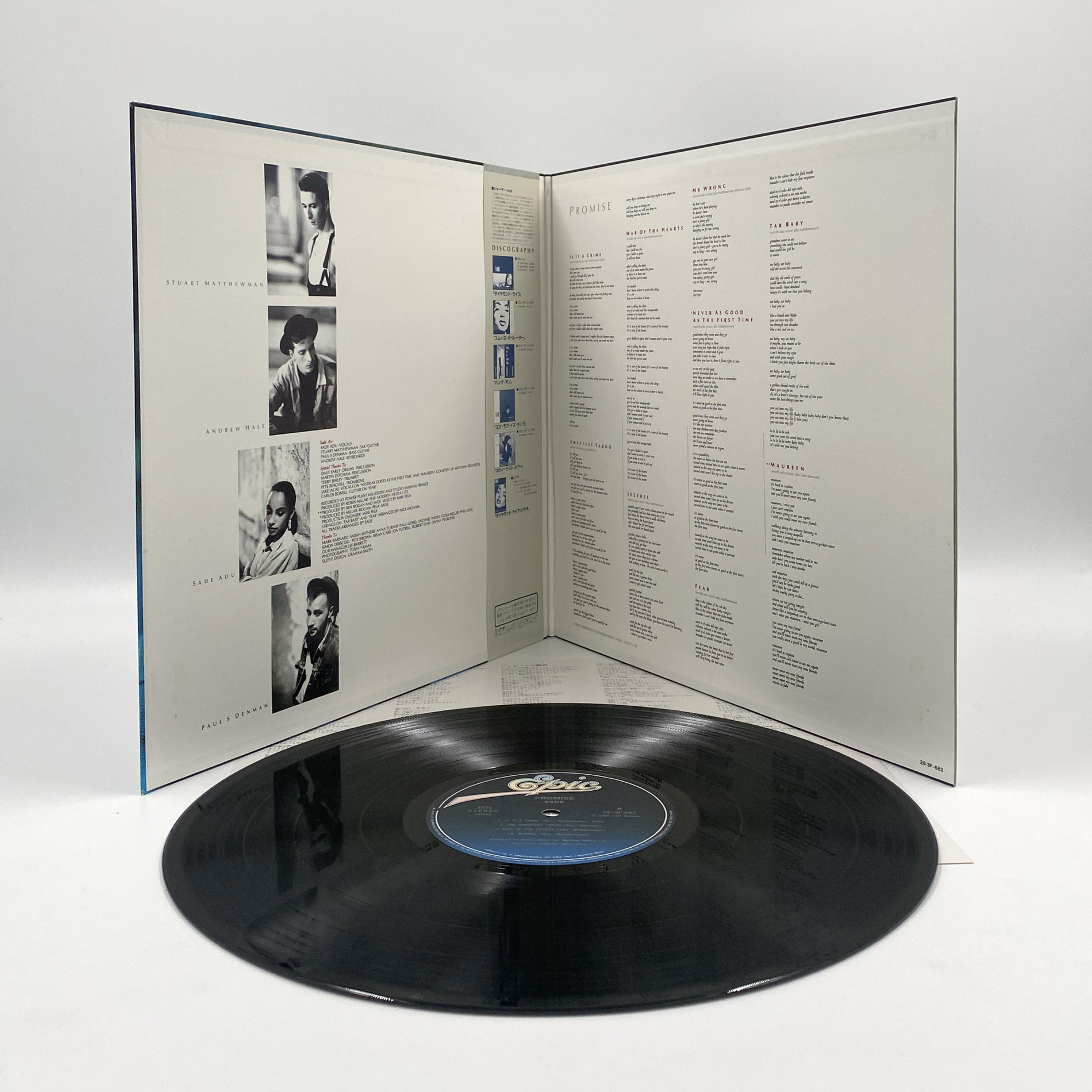 LP シャーデー プロミス   28・3P-682日本盤 Promise Sade – ⁄ | LP 3P-682 シャーデー SADE OBI プロミス Japan