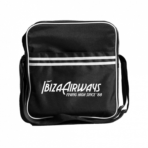 Ibiza Airways  Retro DJ Bag (Black)