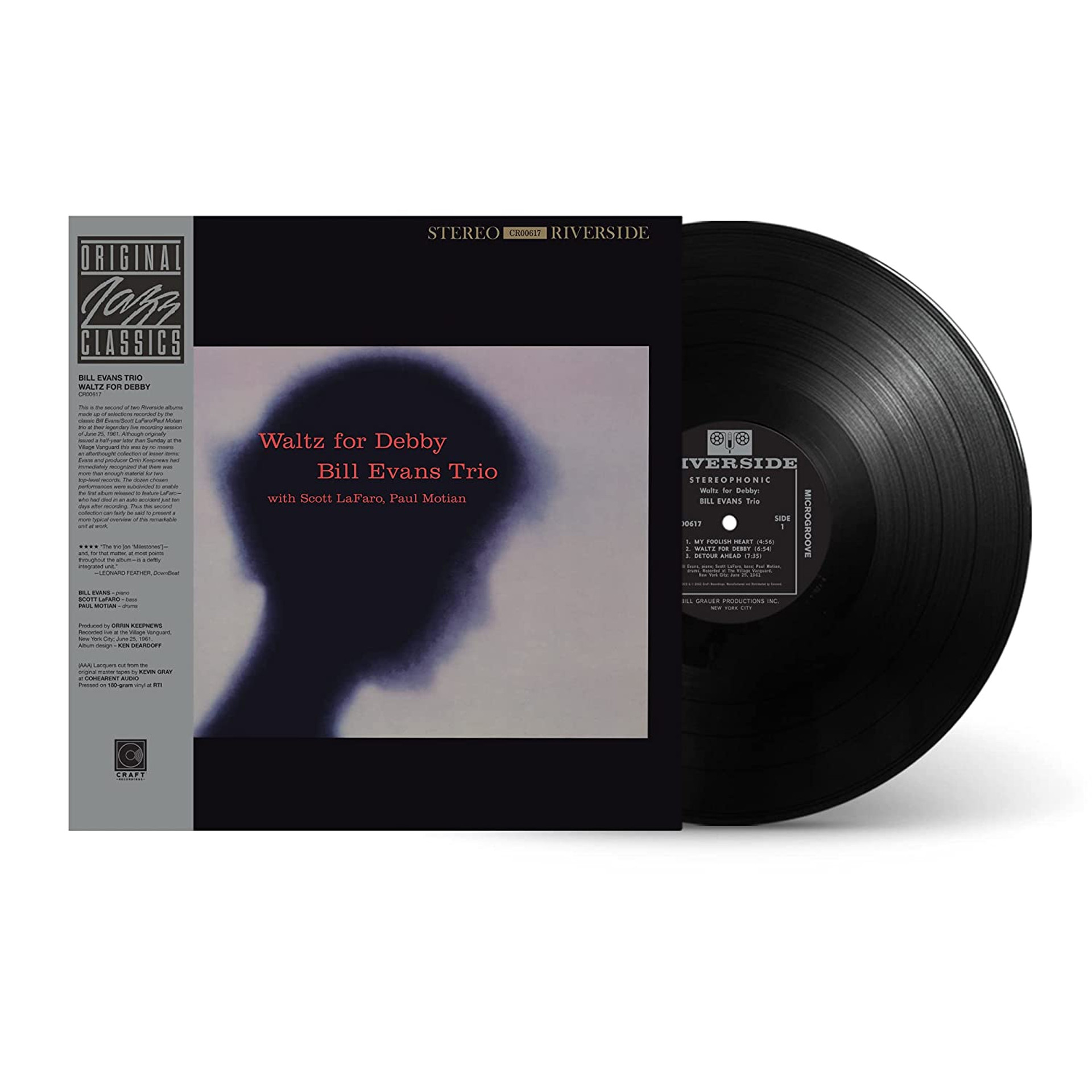 Bill Evans Trio - Waltz For Debby — buy vinyl records and
