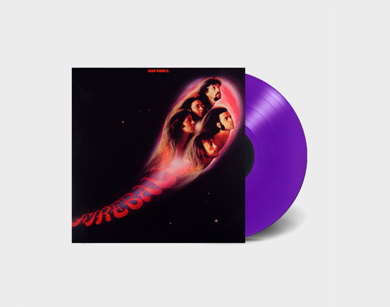 Deep Purple - Fireball (Purple vinyl) — купити вінілові платівки та ...