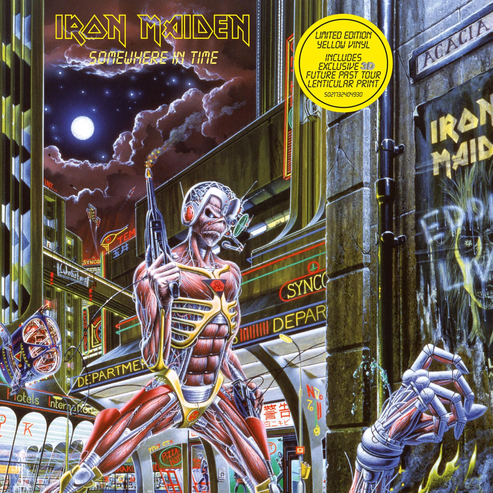 Iron Maiden Somewhere In Time (Yellow Vinyl)