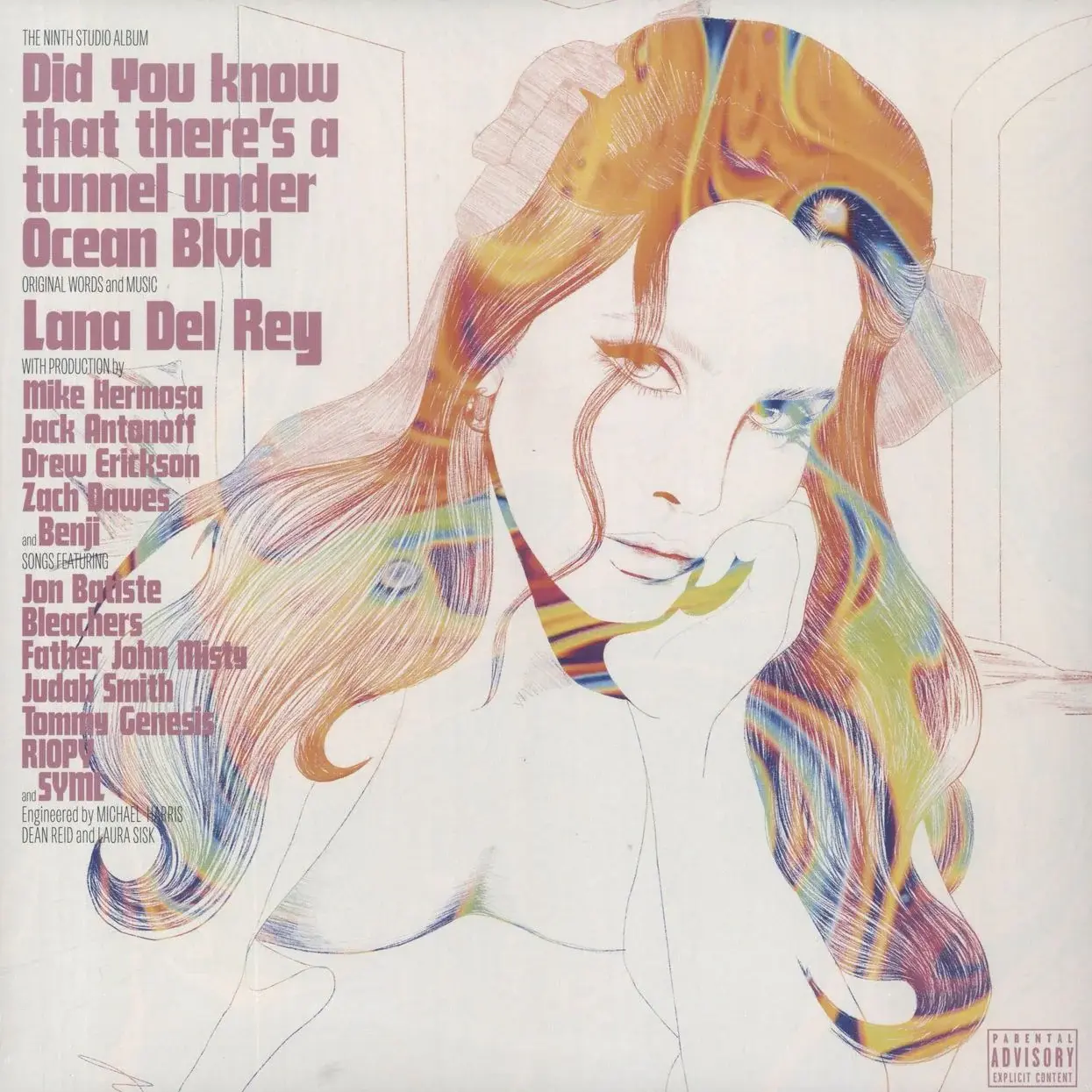 Lana Del Rey Did You Know That There"s A Tunnel Under Ocean Blvd (Orange Vinyl)