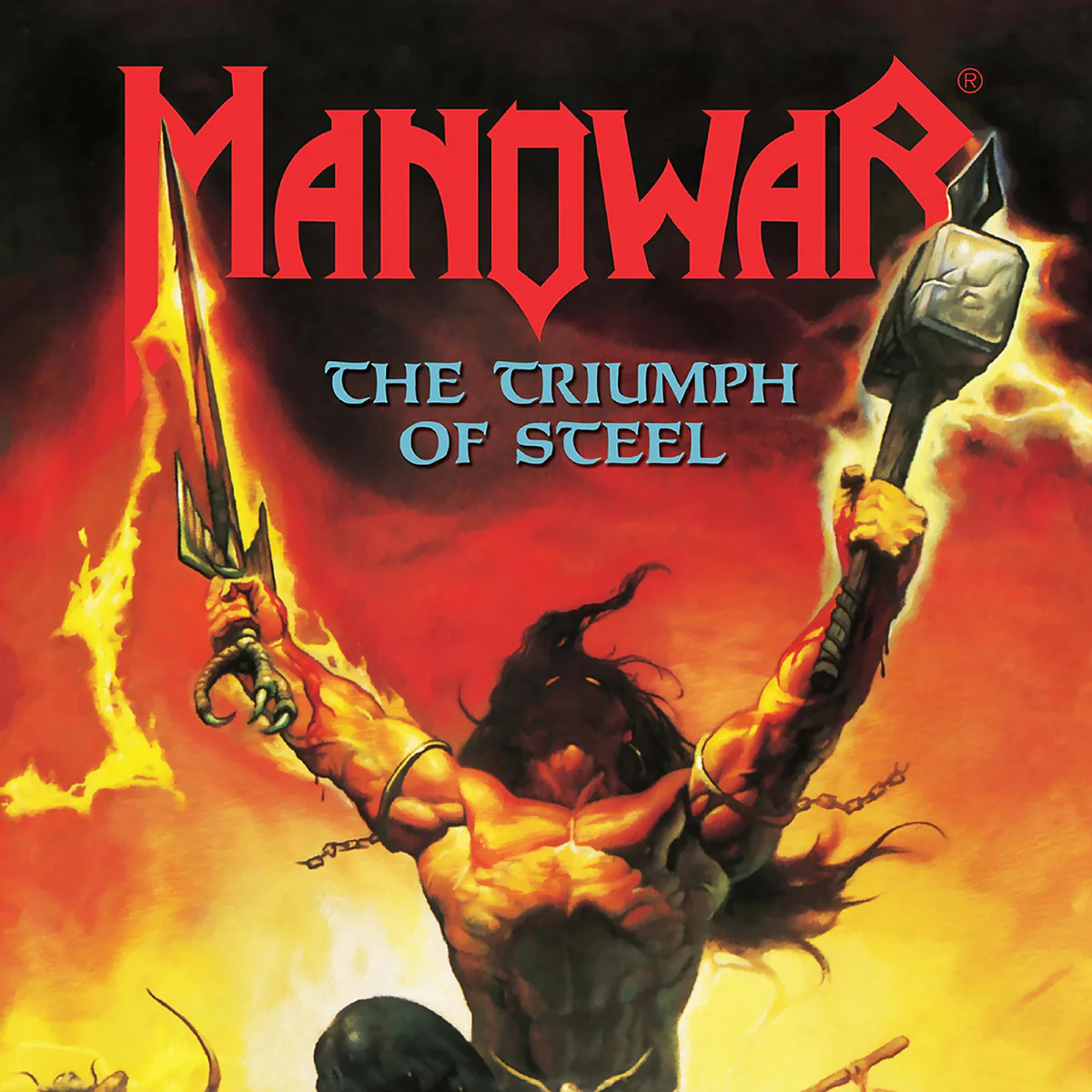 Manowar The Triumph Of Steel (Blue Vinyl)