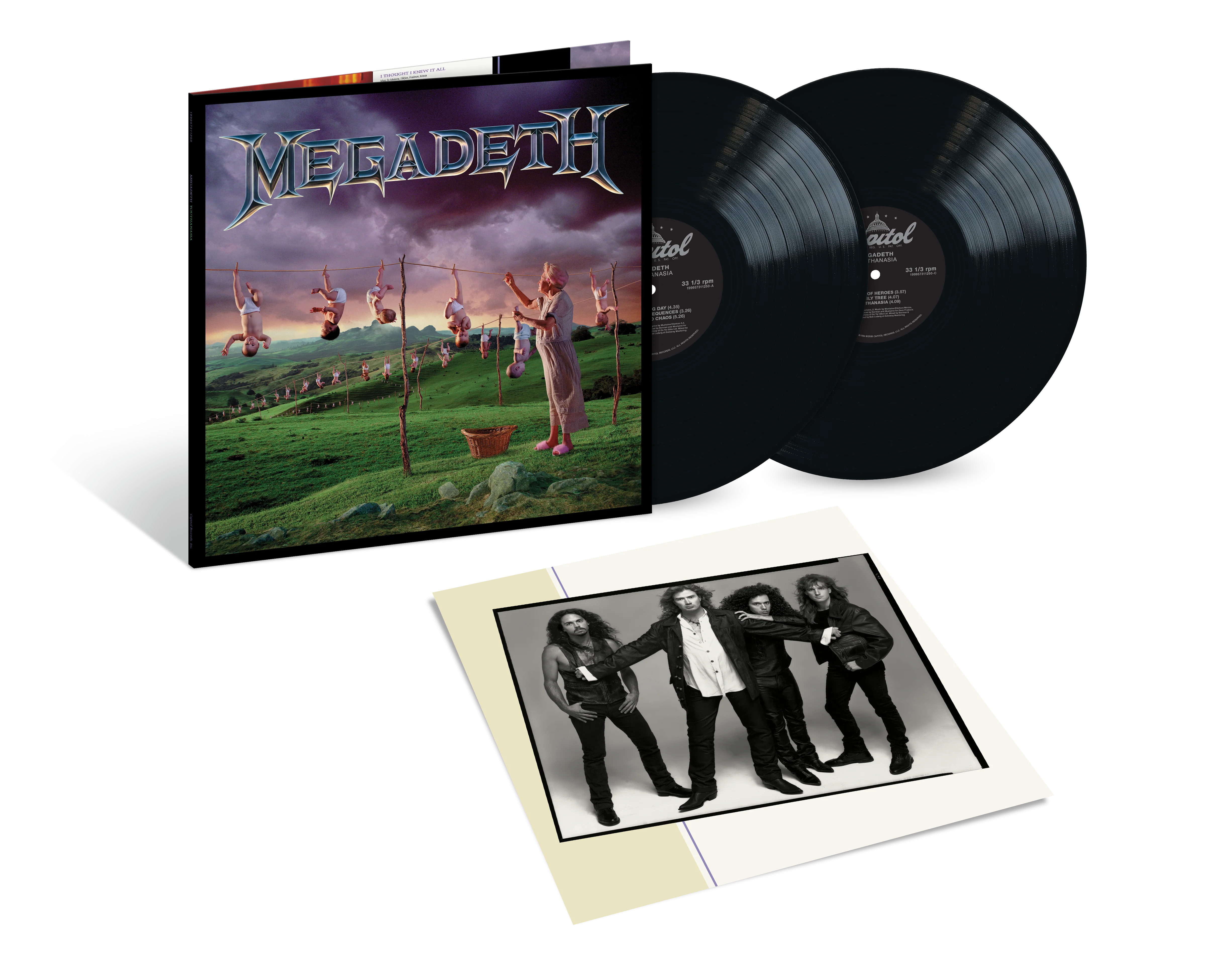 Виниловая пластинка Megadeth - Youthanasia (Black Vinyl) - купить